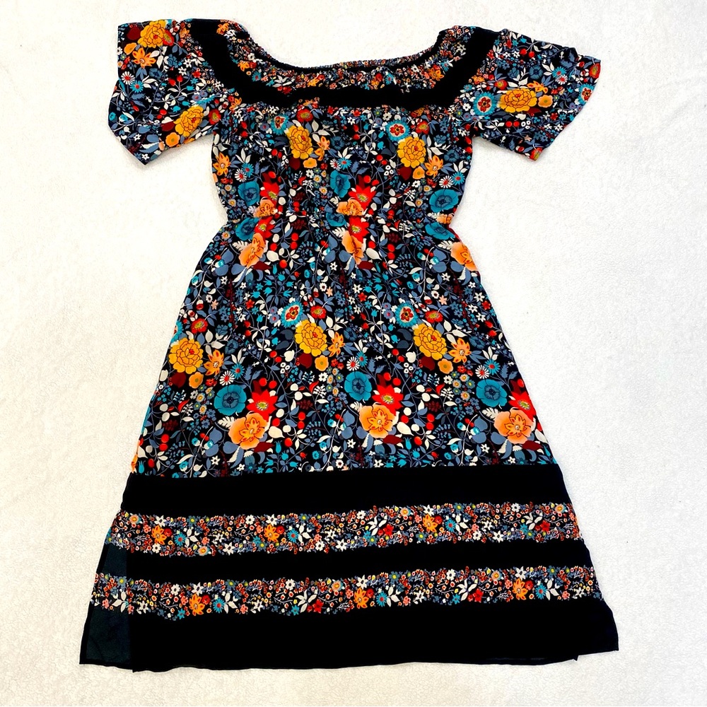Floral Off Shoulder Loft Dress